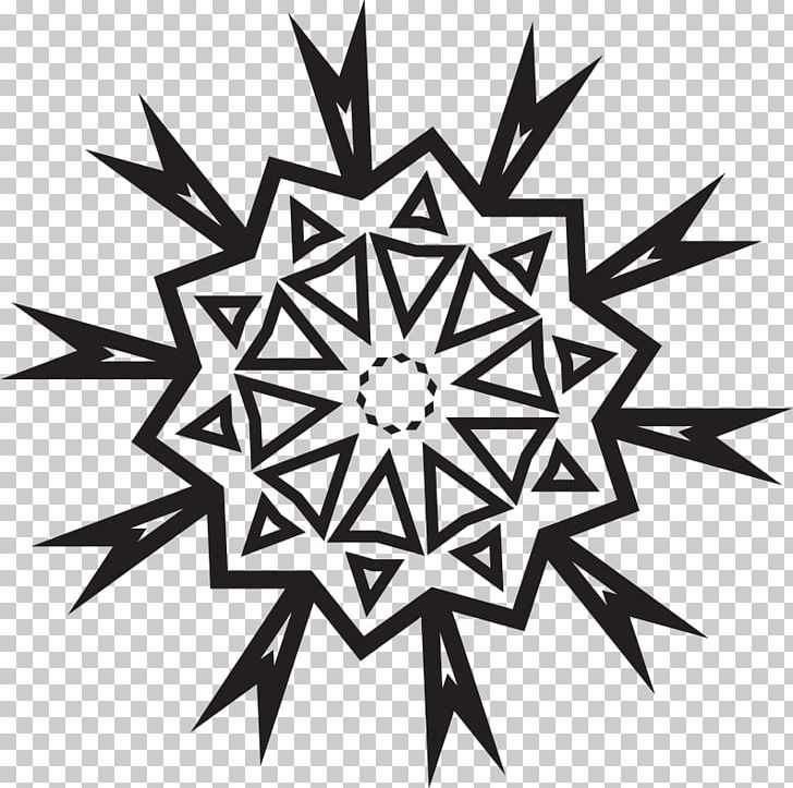 Snowflake Line PNG, Clipart, Angle, Black And White, Circle, Computer Icons, Drawing Free PNG Download