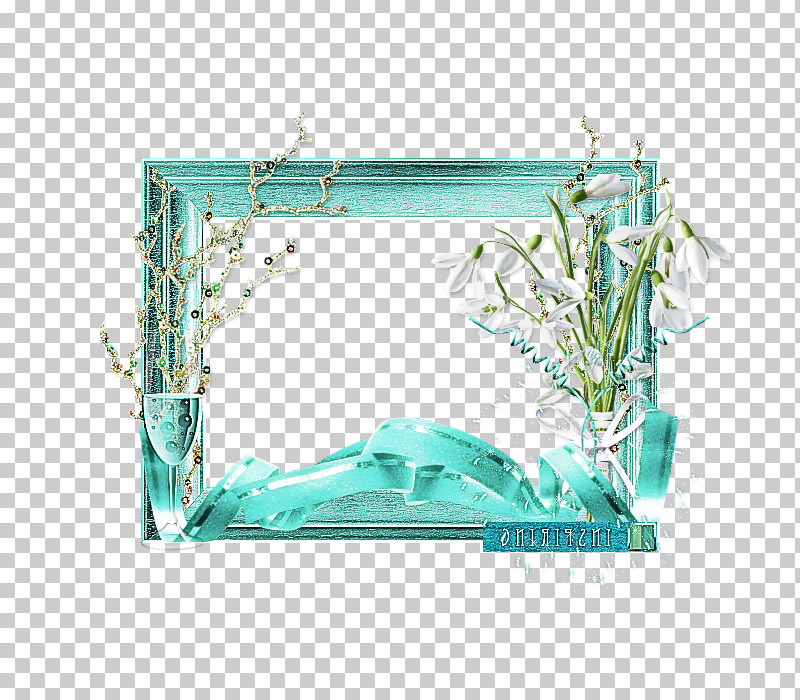 Picture Frame PNG, Clipart, Aqua, Picture Frame, Plant, Rectangle, Turquoise Free PNG Download