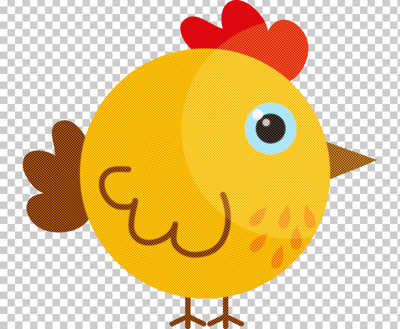 Yellow Cartoon Chicken PNG, Clipart, Cartoon, Chicken, Yellow Free PNG Download