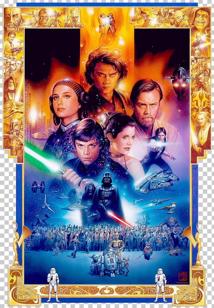 Star Wars Prequel Trilogy Anakin Skywalker Obi-Wan Kenobi C-3PO PNG, Clipart, Art, Artist, C3po, Fantasy, Film Free PNG Download