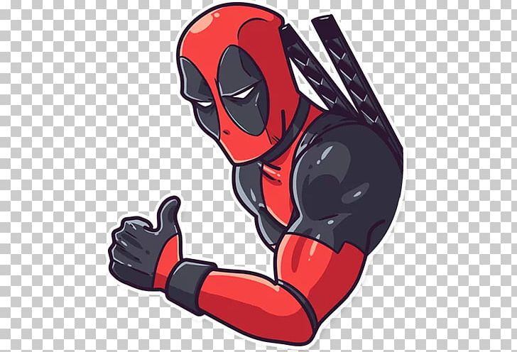 Deadpool Telegram Sticker Superhero Marvel Comics PNG, Clipart, 2016, Automotive Design, Character, Deadpool, Decal Free PNG Download