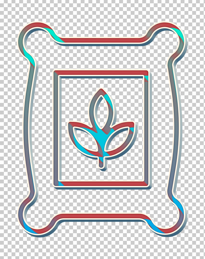 Seed Bag Icon Seeds Icon Cultivation Icon PNG, Clipart, Cultivation Icon, Line, Rectangle, Seeds Icon, Teal Free PNG Download