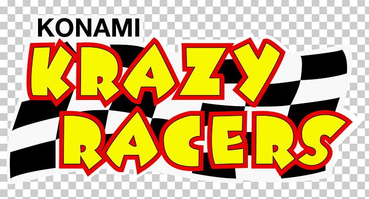 Konami Krazy Racers Logo Brand Illustration PNG, Clipart, Area, Brand, Game Boy, Game Boy Advance, Graphic Design Free PNG Download