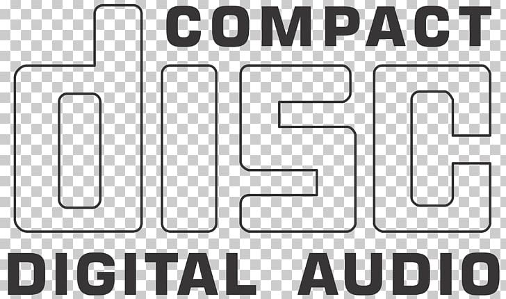 Digital Audio Compact Disc Logo PNG, Clipart, Adobe Illustrator, Angle, Area, Black And White, Brand Free PNG Download