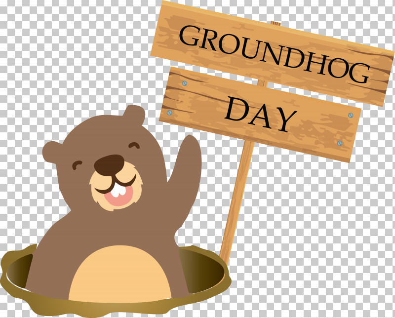 Groundhog Groundhog Day Happy Groundhog Day PNG, Clipart, Animal Figure, Bear, Beaver, Brown Bear, Cartoon Free PNG Download