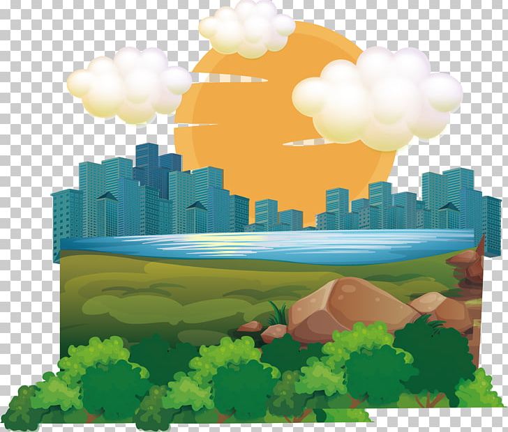 Coast City Sunrise PNG, Clipart, Adobe Illustrator, Art, Cities, City, City By The Sea Free PNG Download