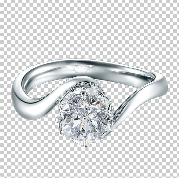 Engagement Ring Chow Tai Fook Diamond Wedding Ring PNG, Clipart, Body Jewellery, Body Jewelry, Chow Tai Fook, Diamond, Engagement Free PNG Download