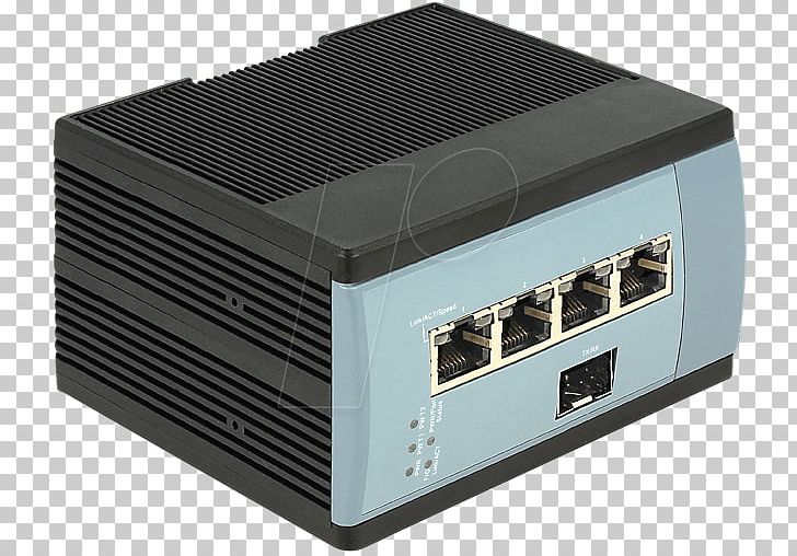 Ethernet Hub Power Over Ethernet Network Switch Gigabit Ethernet DIN Rail PNG, Clipart, Computer Network, Computer Port, Din Rail, Electronic Device, Electronics Accessory Free PNG Download