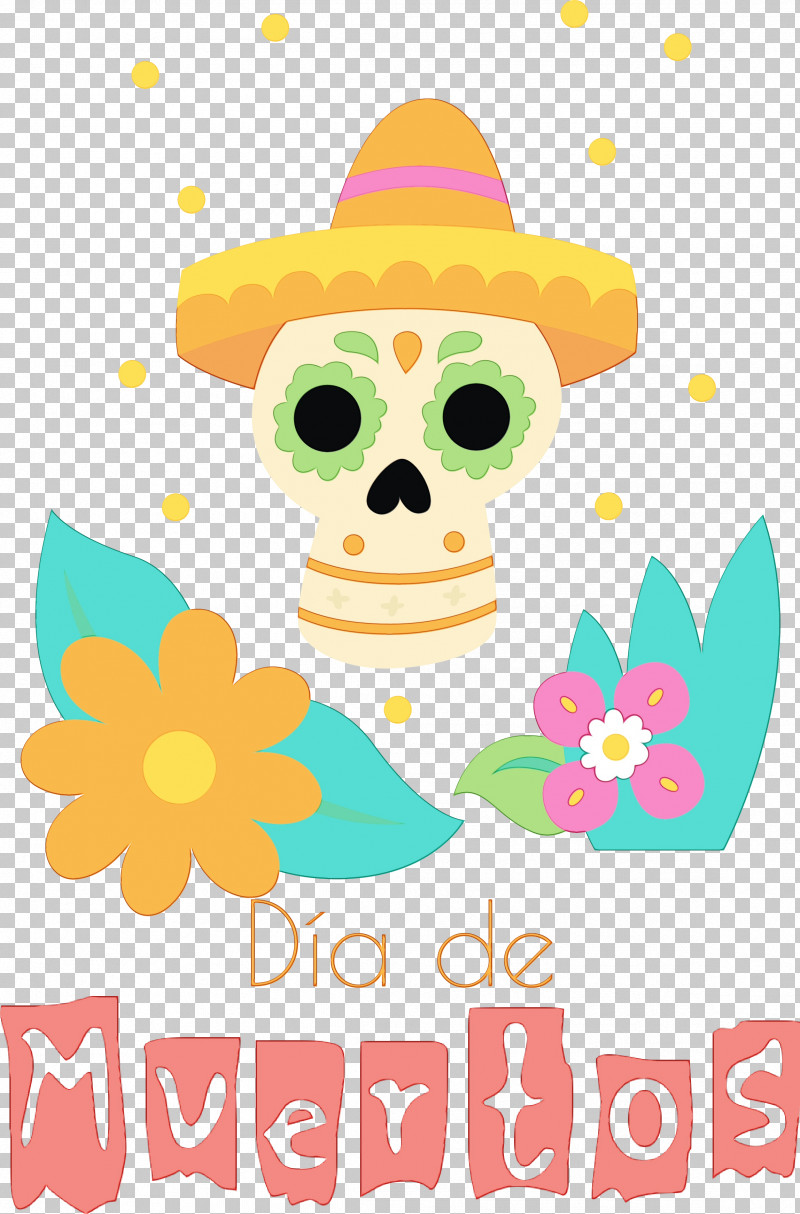 Party Hat PNG, Clipart, D%c3%ada De Muertos, Day Of The Dead, Flower, Happiness, Hat Free PNG Download