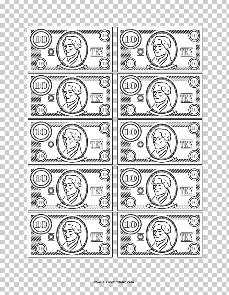 Banknote United States One Hundred-dollar Bill United States Five-dollar Bill United States One-dollar Bill United States Dollar PNG, Clipart, Angle, Area, Banknote, Black And White, Circl Free PNG Download