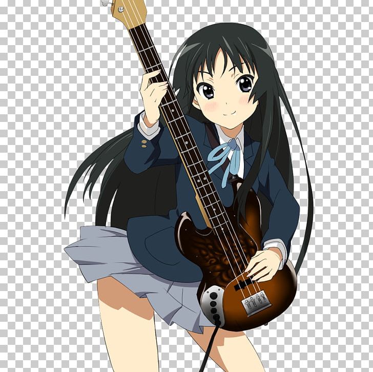 Mio Akiyama Tsumugi Kotobuki Ritsu Tainaka Yui Hirasawa Azusa Nakano PNG, Clipart, Anime, Azusa Nakano, Bass Guitar, Cartoon, Eiga Kon Free PNG Download