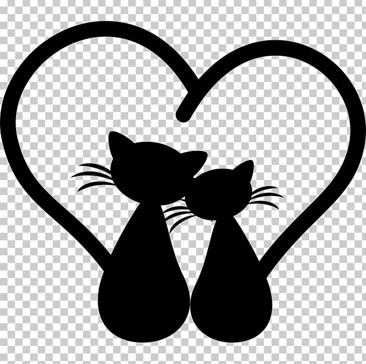 Black Cat Silhouette Kitten Drawing PNG, Clipart, Animals, Artwork, Black, Black And White, Black Cat Free PNG Download