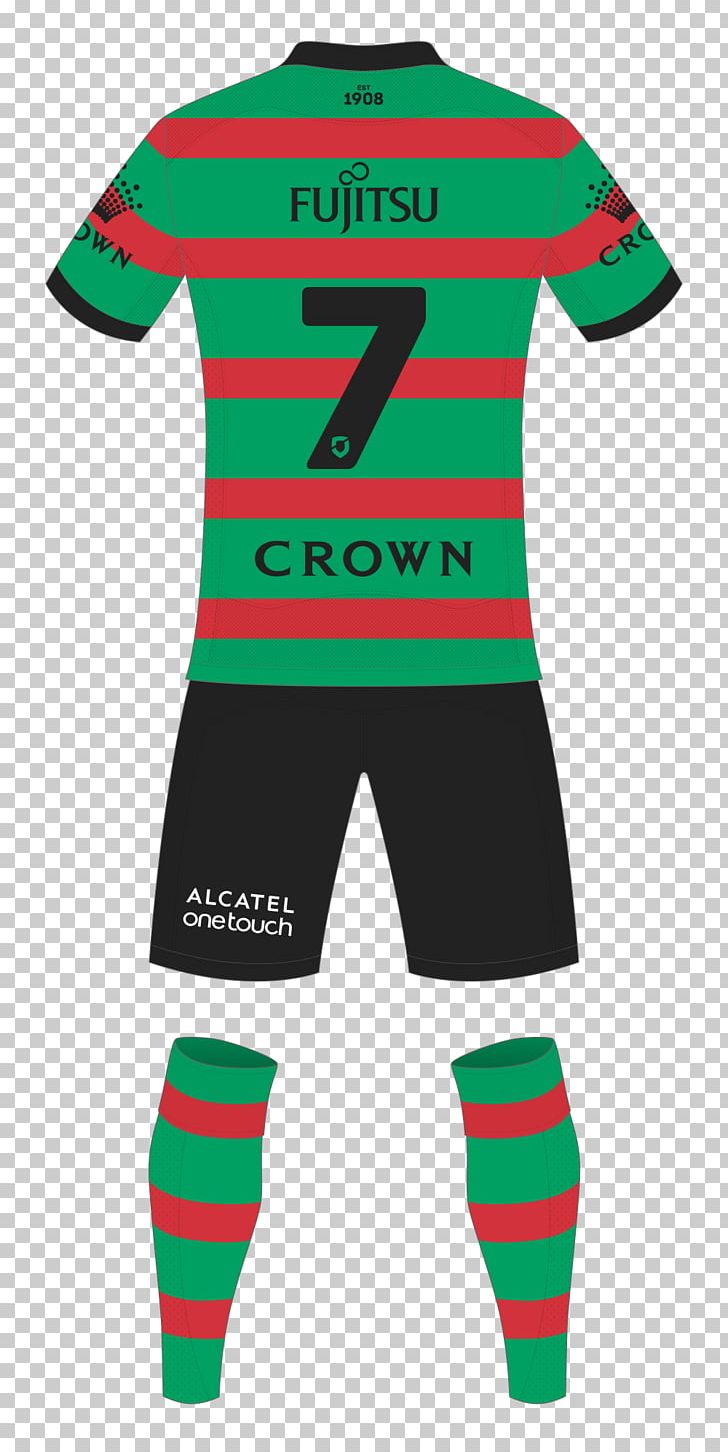 South Sydney Rabbitohs Jersey T-shirt Superman Melbourne Storm PNG, Clipart, Baby Toddler Clothing, Batman V Superman Dawn Of Justice, Brand, Clothing, Green Free PNG Download