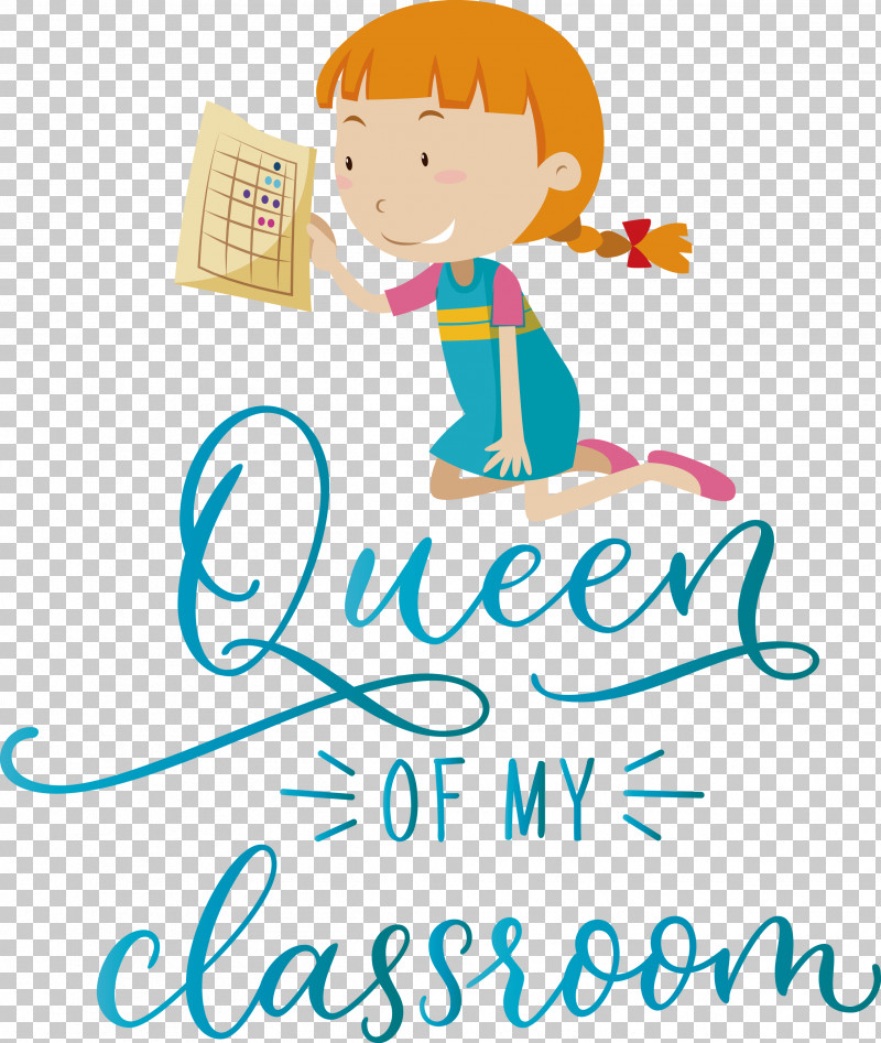 QUEEN OF MY CLASSROOM Classroom School PNG, Clipart, Behavior, Cartoon, Classroom, Happiness, Human Free PNG Download