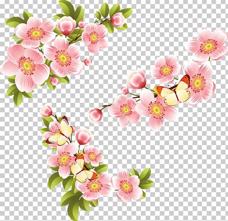 Paper Flower Drawing Embroidery Color PNG, Clipart, Blossom, Botanical Illustration, Branch, Cherry Blossom, Color Free PNG Download