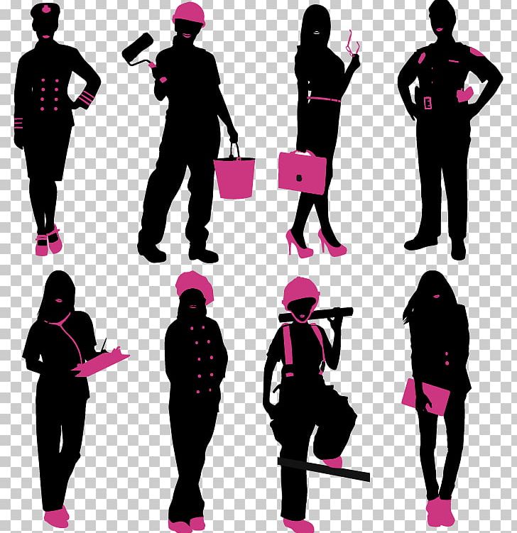 Silhouette PNG, Clipart, Business Man, Business Woman, Cartoon Character, Encapsulated Postscript, Happy Birthday Vector Images Free PNG Download