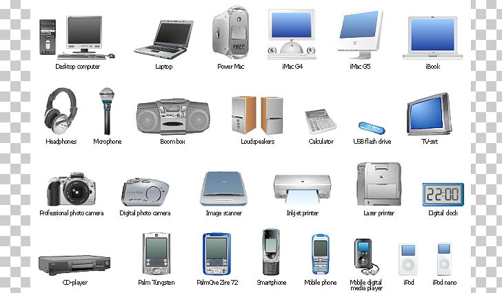 telecommunication devices clipart