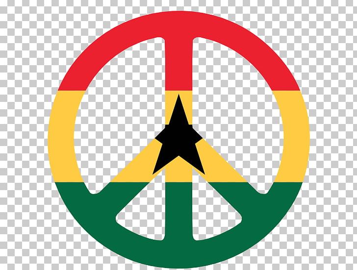 Ghana Peace Symbols PNG, Clipart, Area, Campaign For Nuclear Disarmament, Circle, Flag, Ghana Free PNG Download