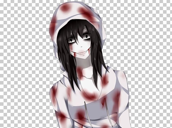 Jeff The Killer Creepypasta Character Insanity PNG, Clipart, Anime, Black Hair, Blood, Brown Hair, Cg Artwork Free PNG Download