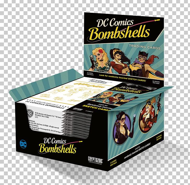 Harley Quinn DC Comics Bombshells Collectable Trading Cards Playing Card Wonder Woman PNG, Clipart, Box, Card Game, Catwoman, Collectable Trading Cards, Comic Book Free PNG Download