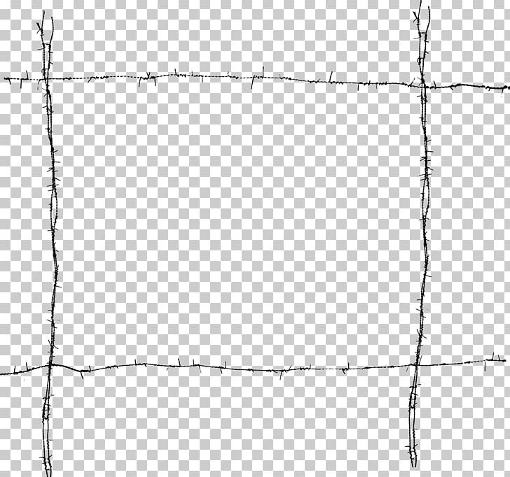 Barbed Wire Sticker PicsArt Photo Studio Fence PNG, Clipart, Angle, Area, Barbed Wire, Black And White, Branch Free PNG Download