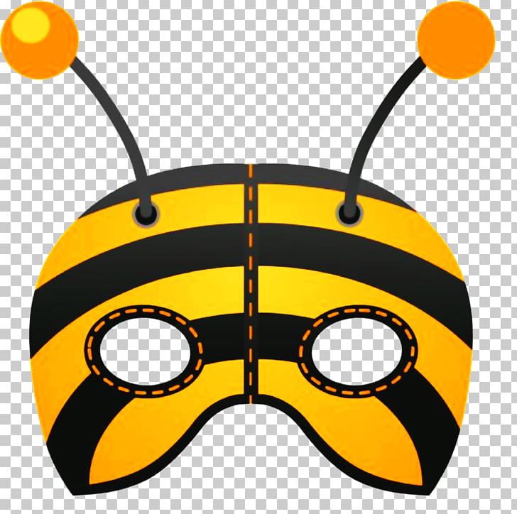 Mask Bee Costume Mardi Gras Halloween PNG, Clipart, Artwork, Bee, Bumblebee, Carnival, Costume Free PNG Download