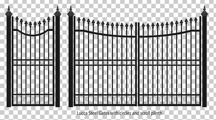 Fence Gate Wrought Iron Steel PNG, Clipart, Angle, Area, Black And White, Chainlink Fencing, Driveway Free PNG Download