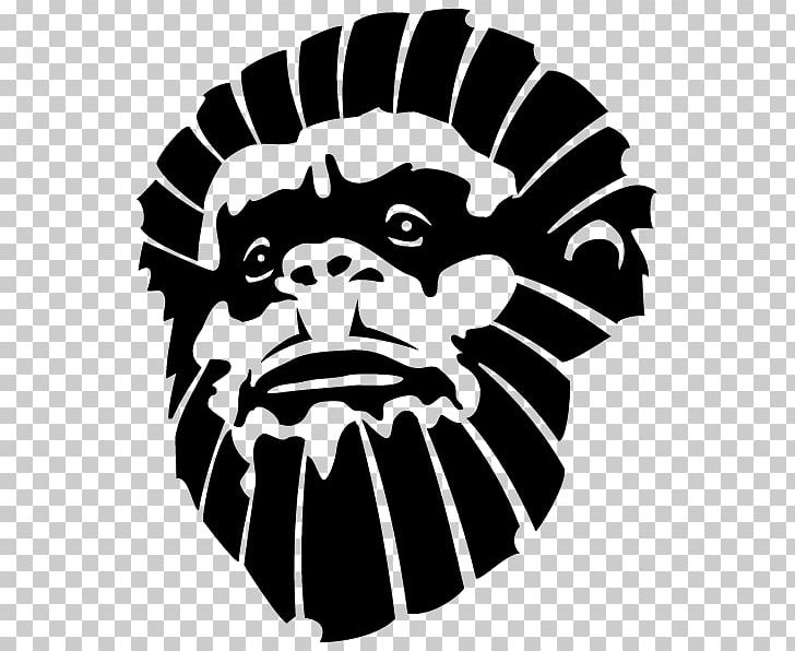 Ape Chimpanzee Monkey Drawing PNG, Clipart, Animals, Ape, Black And White, Chimpanzee, Drawing Free PNG Download