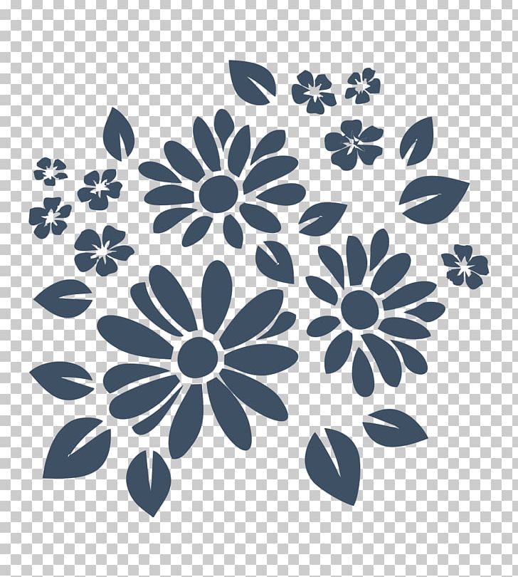 Silhouette Flower PNG, Clipart, Animals, Black And White, Circle, Drawing, Flora Free PNG Download