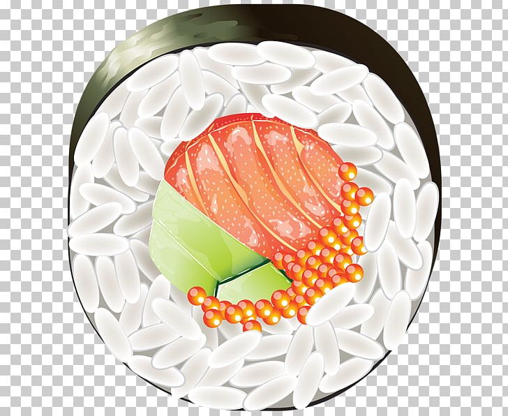 Sushi California Roll Japanese Cuisine Makizushi Sashimi PNG, Clipart, California Roll, Dishware, Drawing, Food, Fruit Free PNG Download