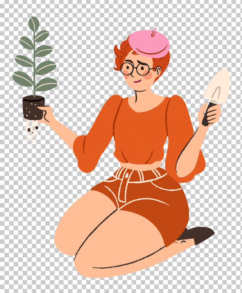 Planting Woman Garden PNG, Clipart, Biology, Cartoon, Character, Garden, Hm Free PNG Download