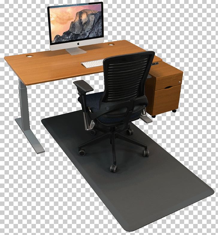 Standing Desk Table Mat Chair PNG, Clipart, Angle, Chair, Computer Desk, Desk, Desks Free PNG Download