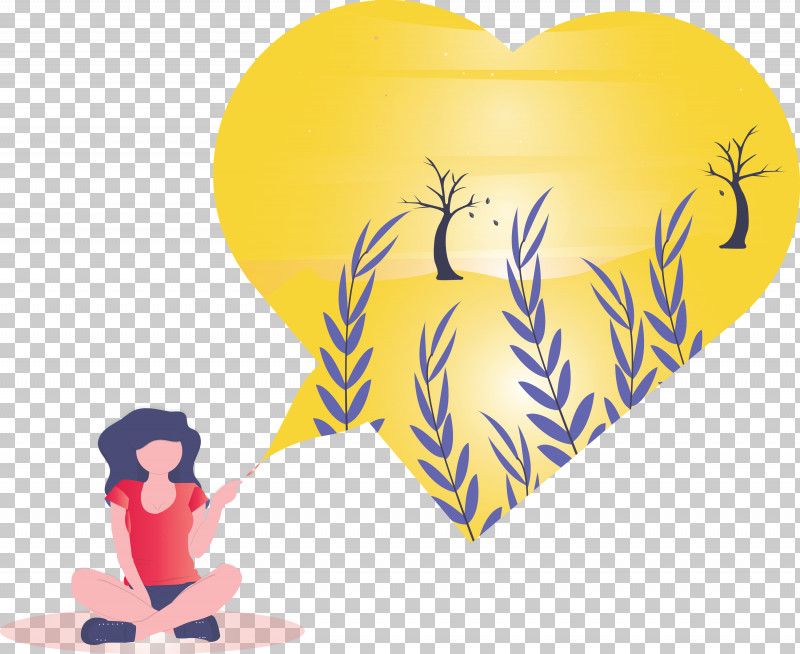 Yellow Heart Love Gesture Heart PNG, Clipart, Abstract, Cartoon, Gesture, Girl, Heart Free PNG Download