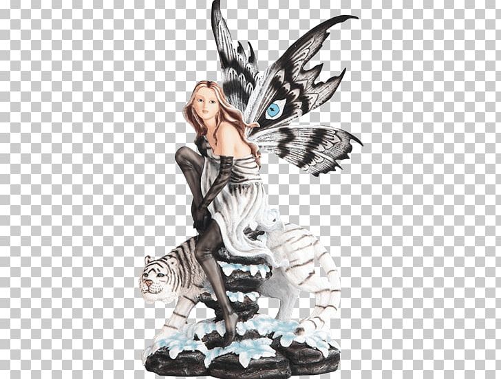 Fairy Figurine Statue White Tiger Bengal Tiger PNG, Clipart, Angel, Bengal Tiger, Blue, Collectable, Effigy Free PNG Download