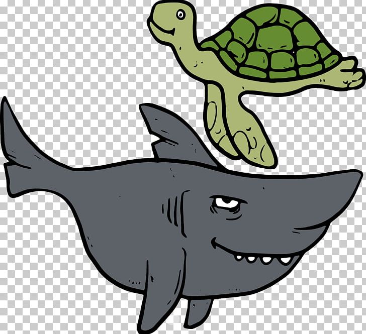 Shark Sea Turtle Vecteur PNG, Clipart, Adobe Illustrator, Animal, Animals, Cartoon Shark, Dinosaur Free PNG Download