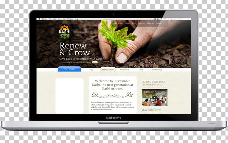 Sustainable Kashi Sebastian Screenshot Web Design PNG, Clipart, Brand, Computer, Logo, Mockup, Multimedia Free PNG Download