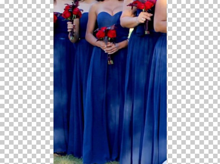 Gown Cobalt Blue Cocktail Dress Satin PNG, Clipart, Blue, Bridal Clothing, Bridesmaid, Cobalt, Cobalt Blue Free PNG Download