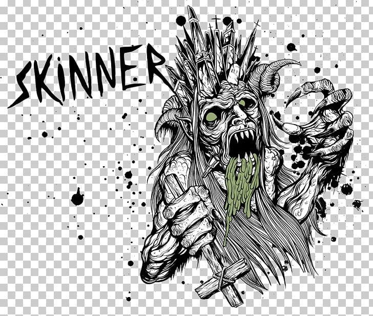 Skinner: Every Man Is My Enemy Visual Arts Sketch PNG