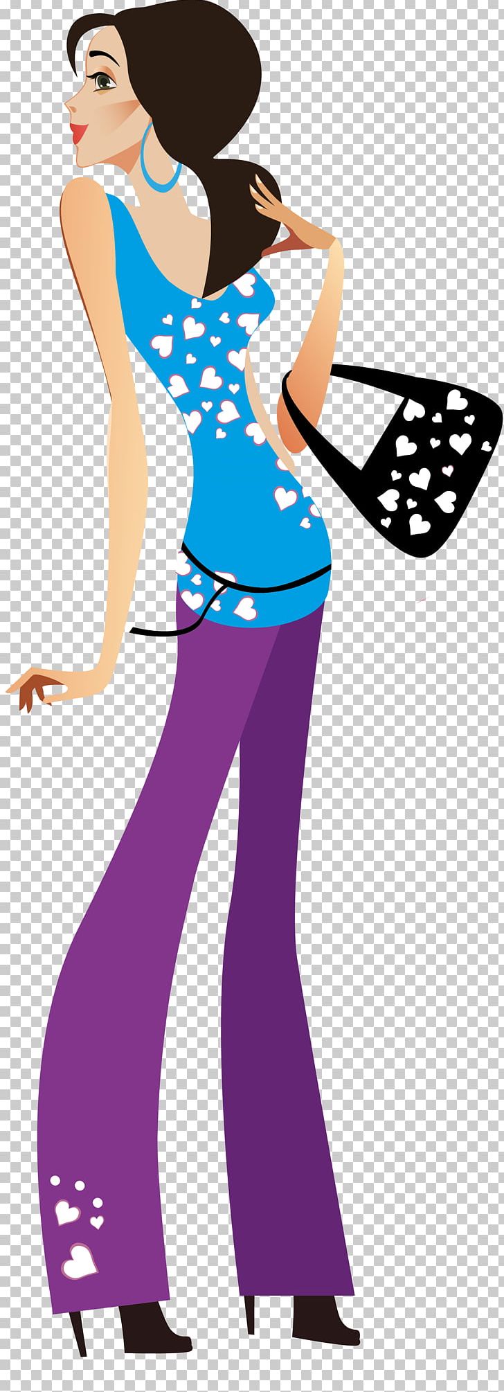 Fashion Illustration Woman PNG, Clipart, Art, Clothing, Costume, Drawing, Electric Blue Free PNG Download