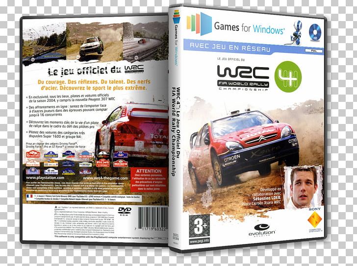 WRC 4: FIA World Rally Championship PlayStation 2 Sony Brand PNG, Clipart, Advertising, Brand, Display Advertising, Fia World Rallycross Championship, Mode Of Transport Free PNG Download