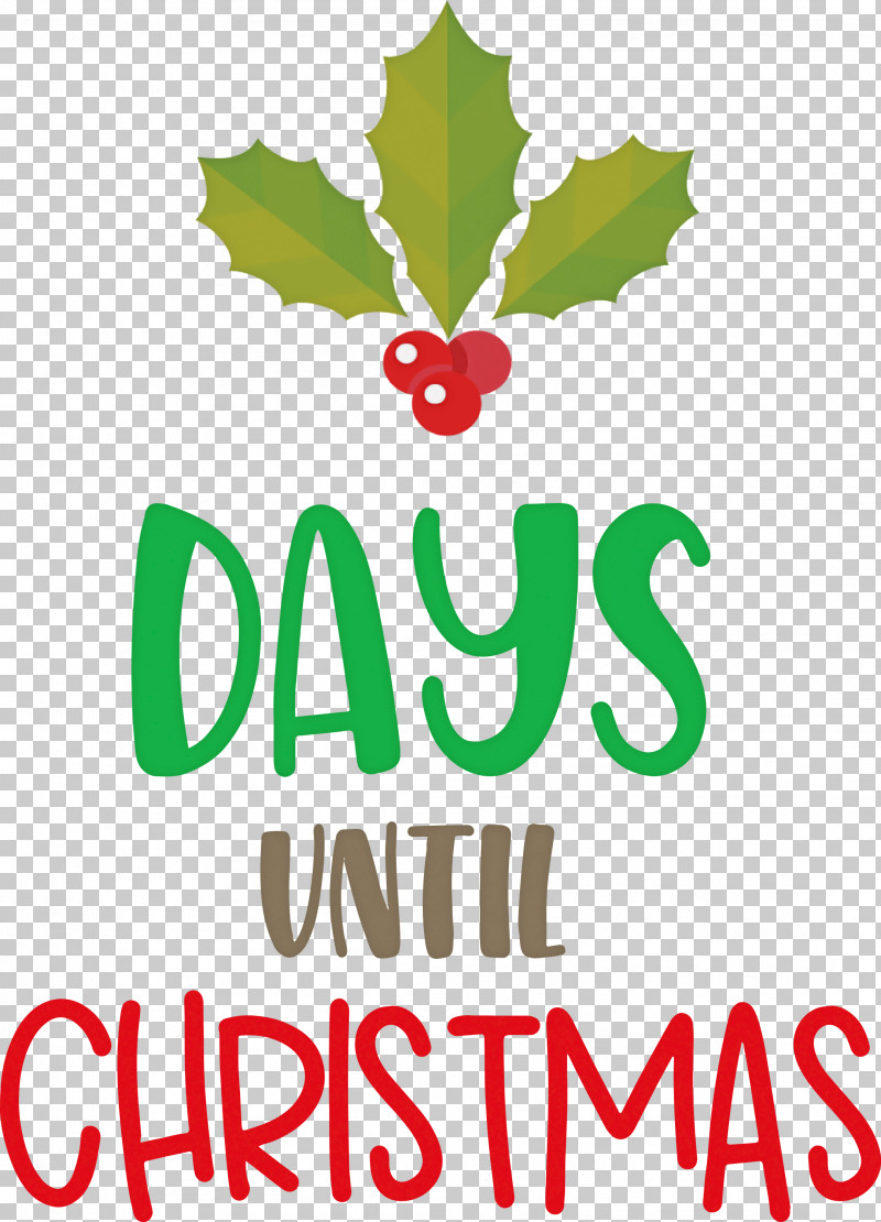 Days Until Christmas Christmas Xmas PNG, Clipart, Christmas, Days Until Christmas, Flower, Fruit, Leaf Free PNG Download