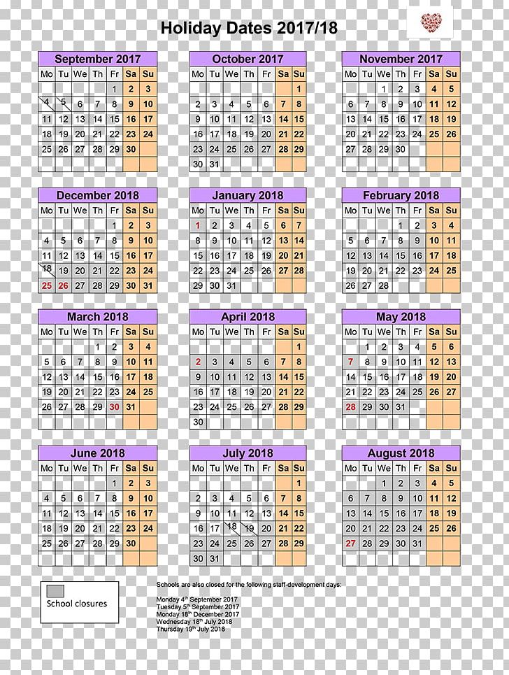 Calendar School Holiday 0 The Peterborough School PNG, Clipart, 2017, 2018, 2019, Academic Term, Area Free PNG Download