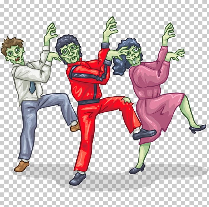 Dance Thriller Art Flash Mob PNG, Clipart, Art, Cartoon, Dance, Dance Move, Fictional Character Free PNG Download