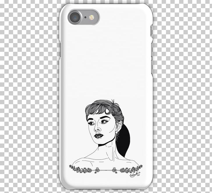 IPhone 4S IPhone 6 IPhone 7 IPhone X IPhone 8 PNG, Clipart, Audrey Hepburn, Black, Black And White, Drawing, Emoji Free PNG Download