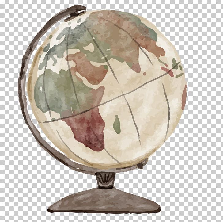 Suitcase Baggage Travel Watercolor Painting PNG, Clipart, Bag, Baggage, Cartoon Globe, Drawing, Earth Free PNG Download