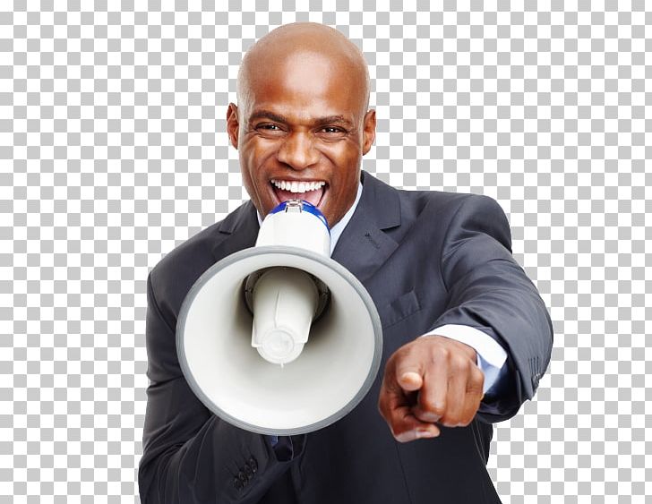 Megaphone Person Male Man Sound PNG, Clipart, African American, Business, Businessperson, Communication, Company Free PNG Download