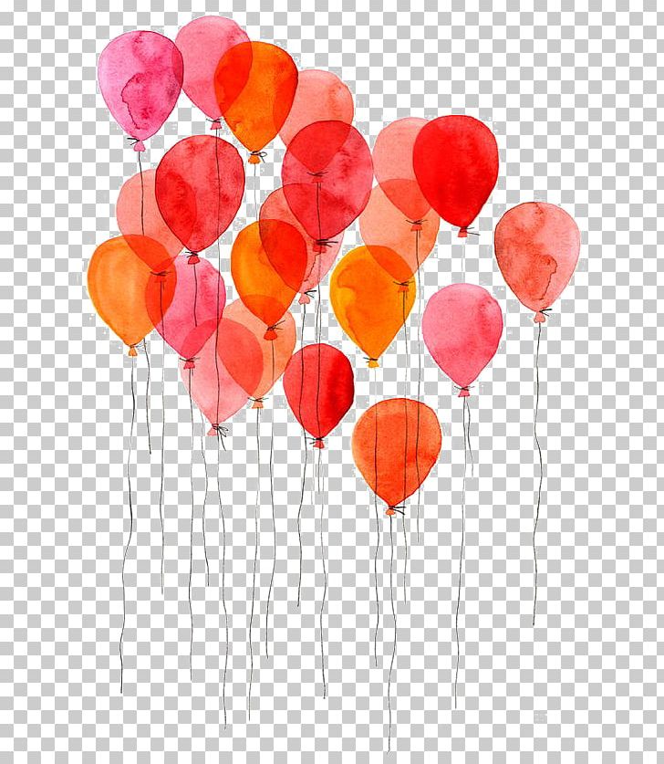 Watercolor Painting Drawing Balloon Art PNG, Clipart, Air Balloon, Art, Balloon, Balloon Cartoon, Colored Free PNG Download