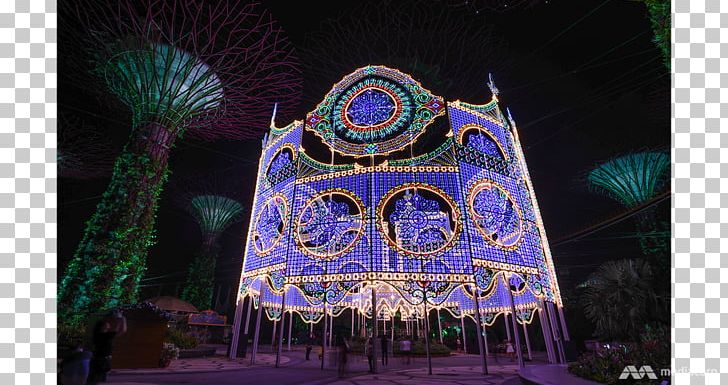 Gardens By The Bay West Martello Tower Christmas Tourist Attraction PNG, Clipart, 2016, 2017, Botanical Garden, Christmas, Christmas Lights Free PNG Download