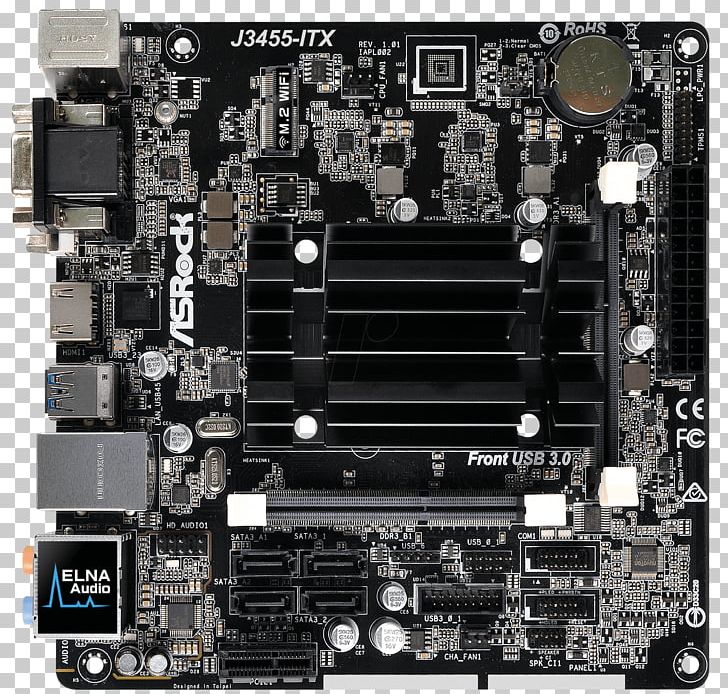 Intel Mini-ITX ASRock J4205-ITX Motherboard PNG, Clipart, Asrock, Central Processing Unit, Computer Hardware, Electronic Component, Electronic Device Free PNG Download