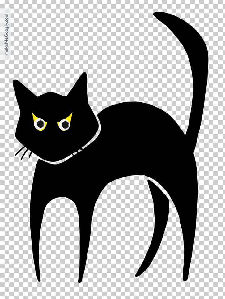 Black Cat Halloween PNG, Clipart, Animals, Black, Black And White, Black Cat, Carnivoran Free PNG Download